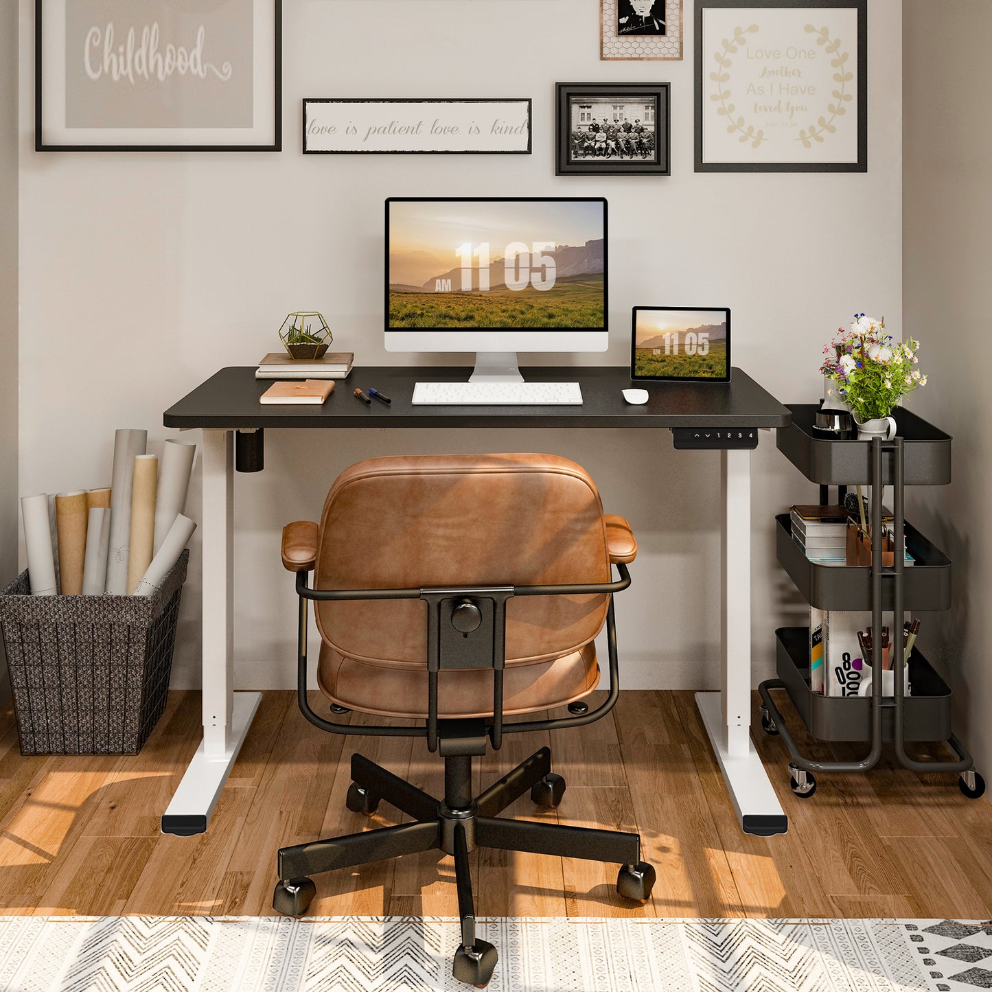 E2 Chipboard Standing Desk