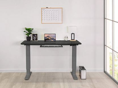 Home Office Black Oak Standing Desk