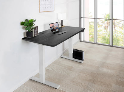 Home Office Black Oak Standing Desk