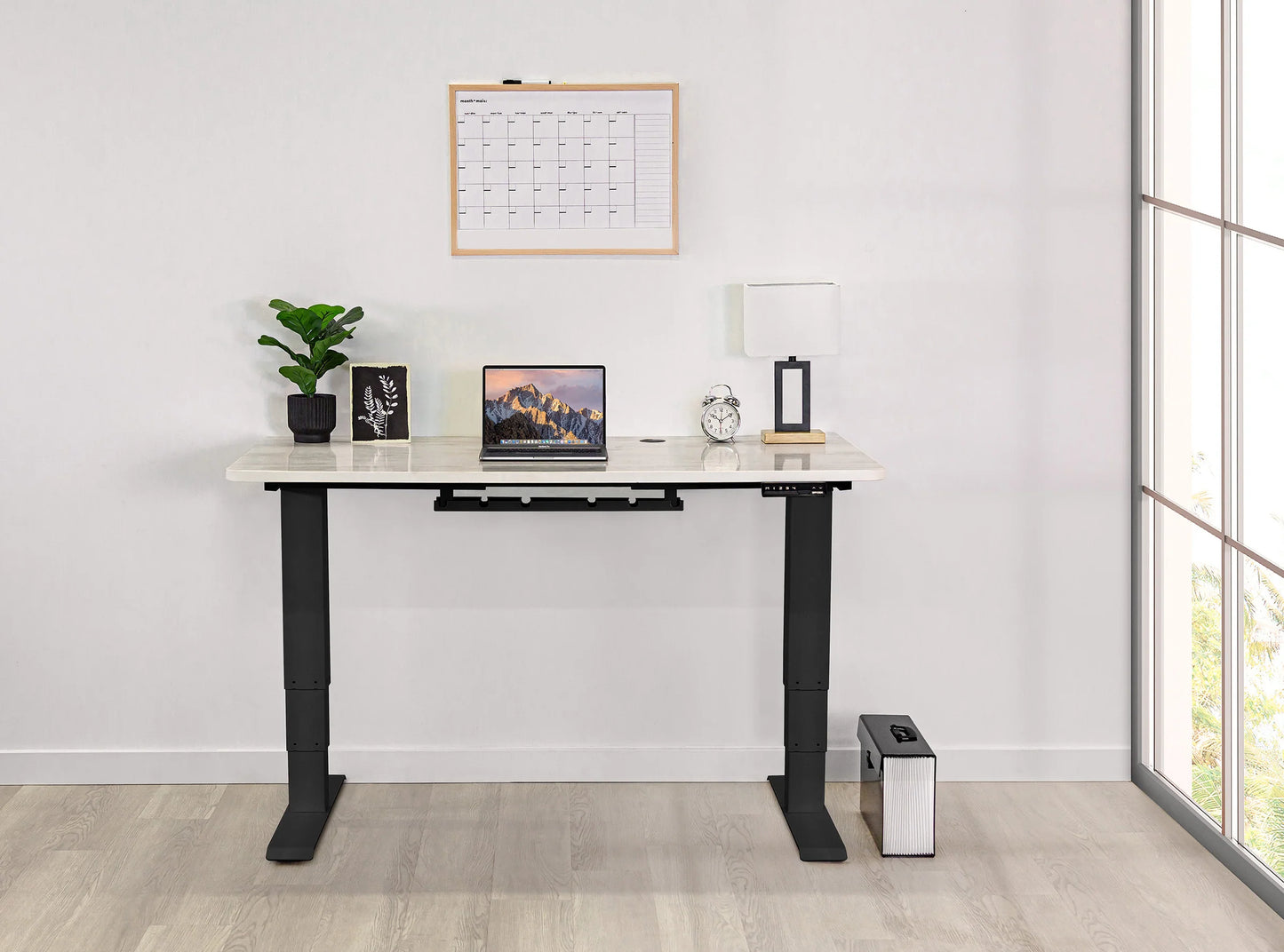 Business Office Oak Standing Desk