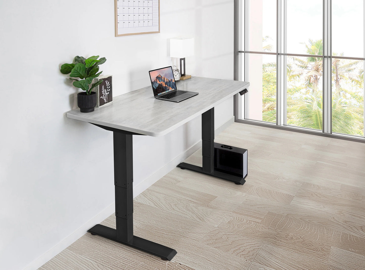 Business Office Oak Standing Desk