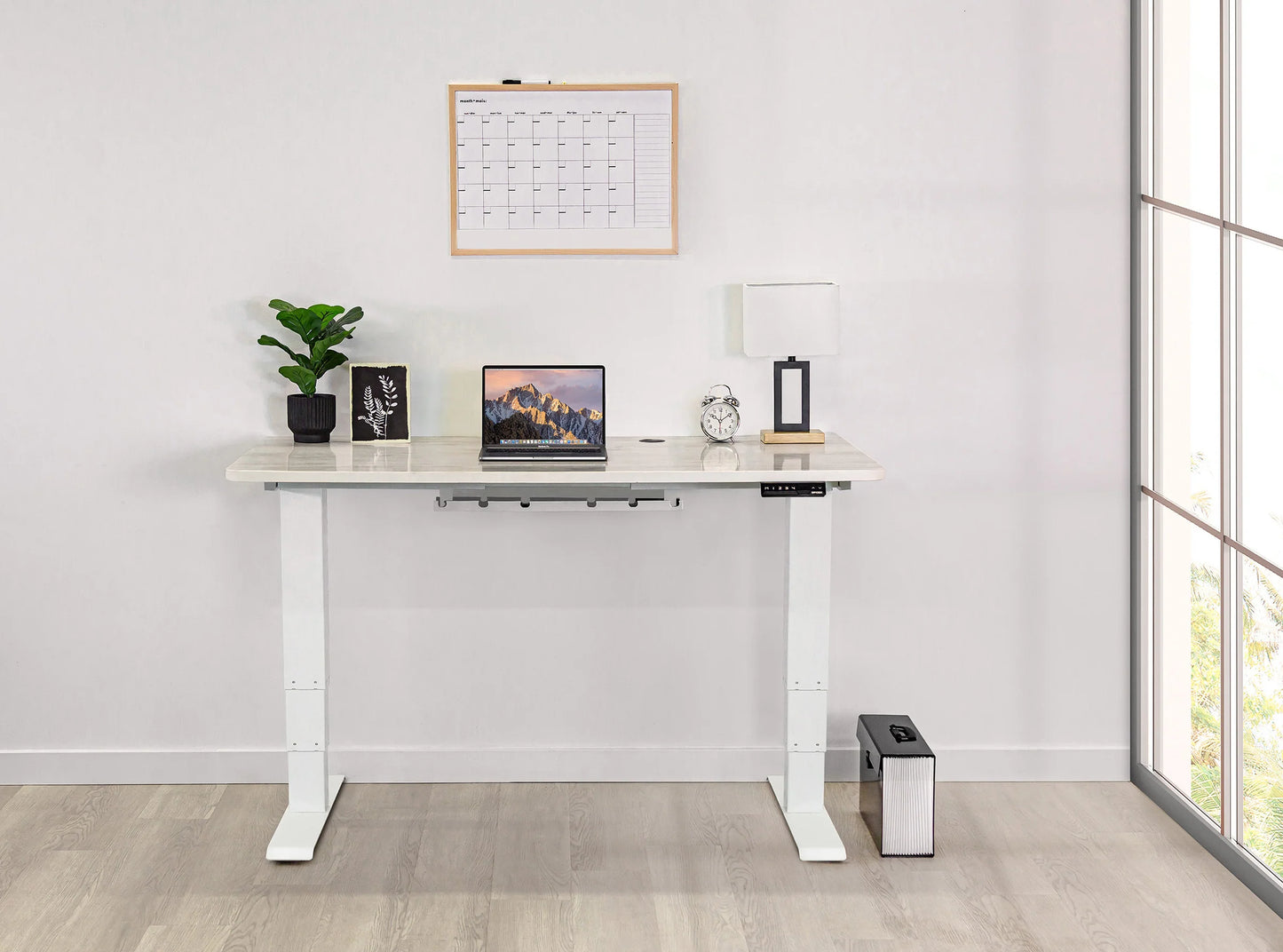 Business Office Oak Standing Desk