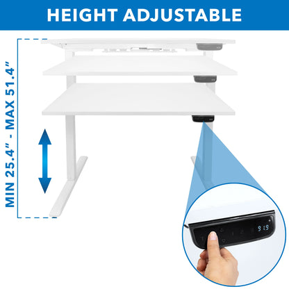 Duel Motor Electric Sit-Stand Desk