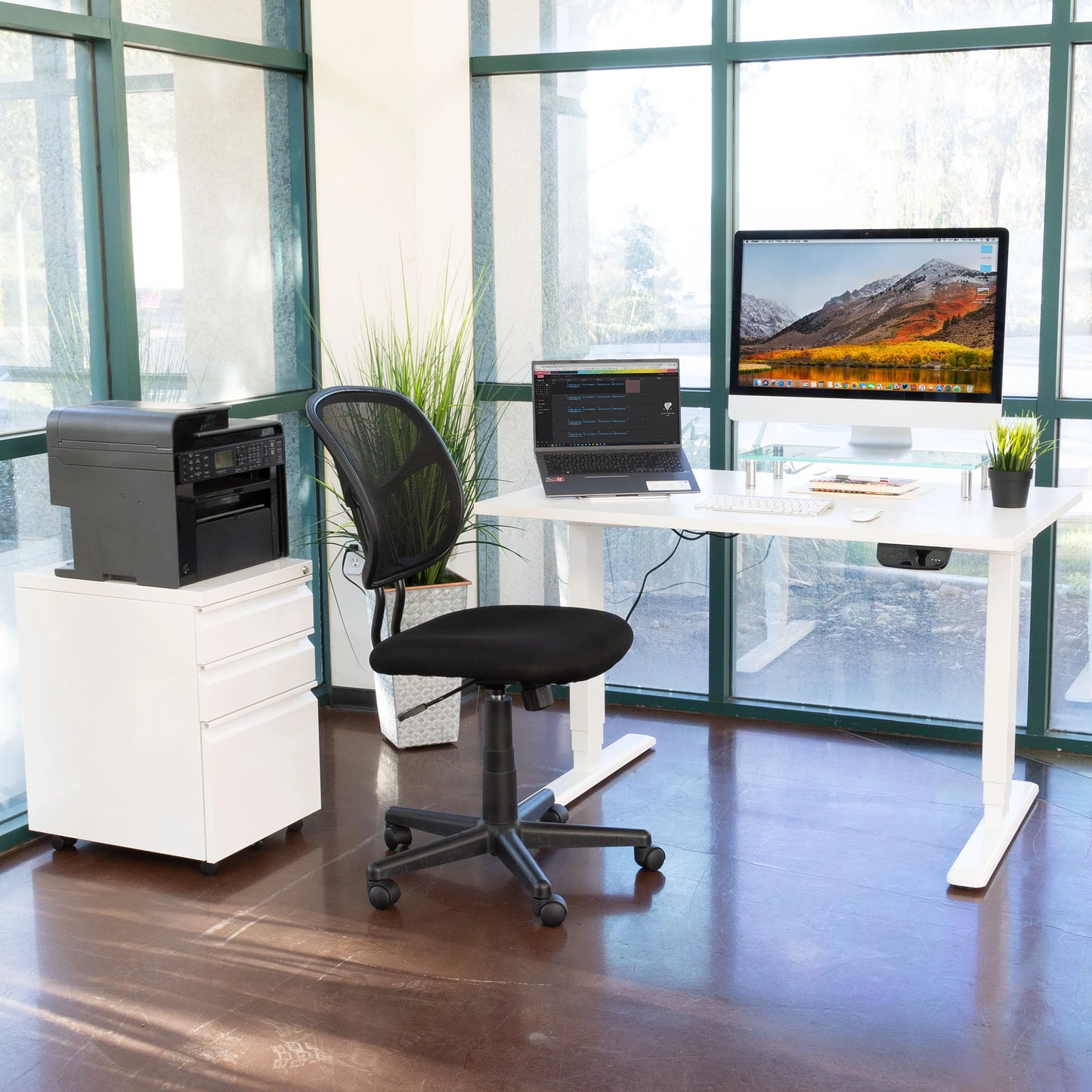 Duel Motor Electric Sit-Stand Desk