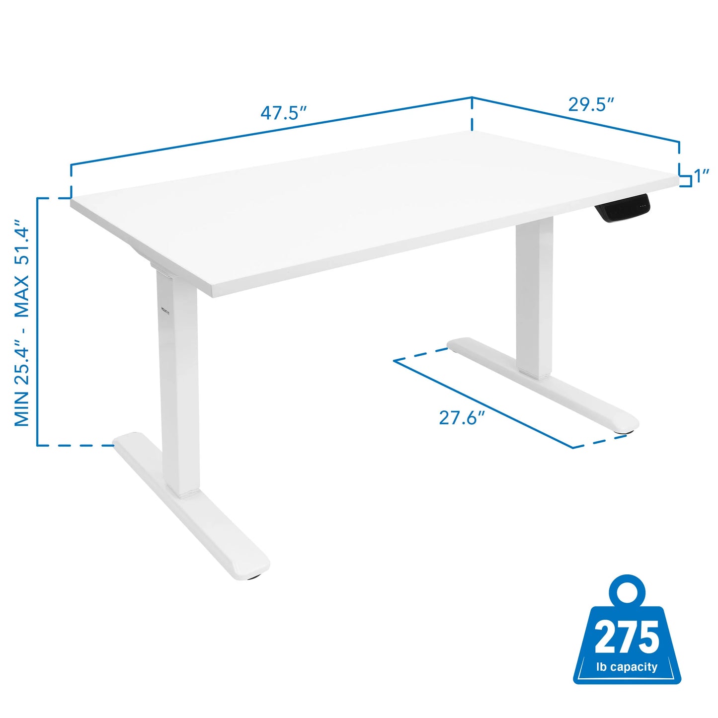 Duel Motor Electric Sit-Stand Desk