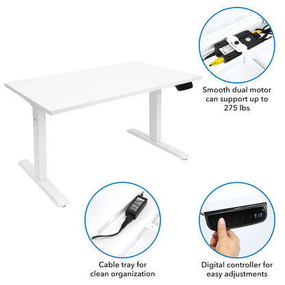 Duel Motor Electric Sit-Stand Desk