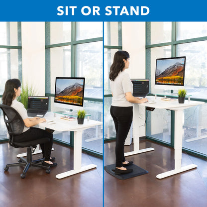 Duel Motor Electric Sit-Stand Desk