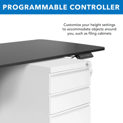 Electric Standing Desk with Memory Control Panel